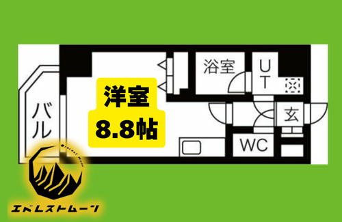 地下鉄鶴舞線 大須観音駅 徒歩5分 10階建 築7年の間取り写真