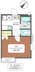 シャンフェルト西落合の間取り写真