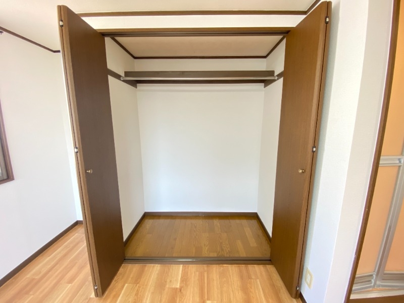 収納　収納力も魅力のお部屋