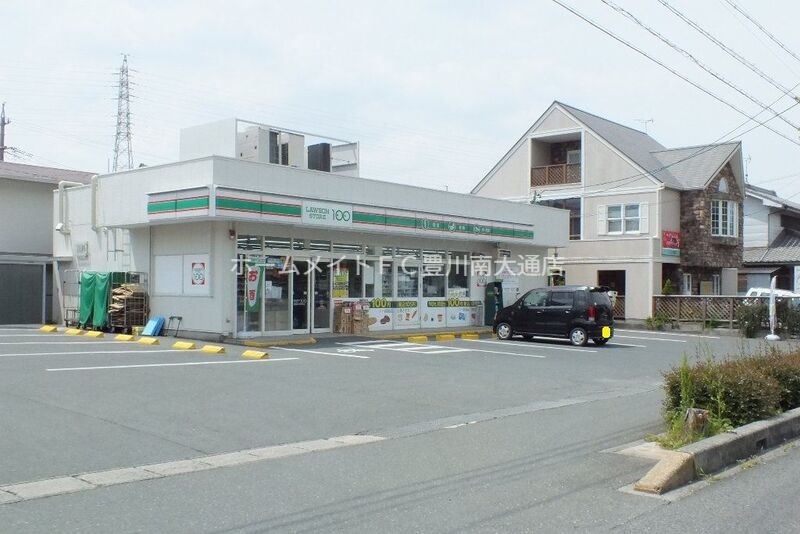 コンビニ　（閉店）ローソンストア100豊橋多米西町店（コンビニ）まで729m