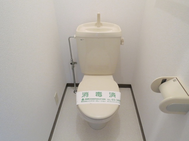 トイレ　清潔感があるトイレです。