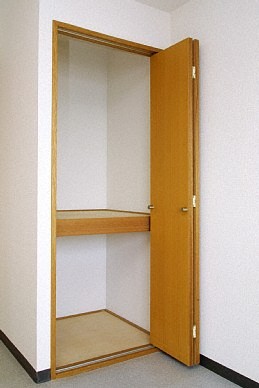 収納　たっぷりとした収納スペースです