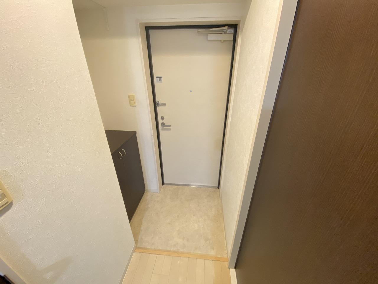 玄関　シューズボックス付きの玄関♪
