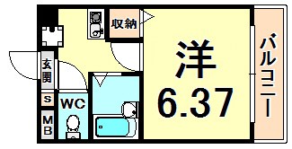 サウザンド塚口の間取り写真