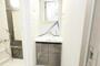 洗面設備　洗面台です。