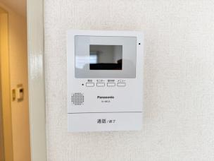 セキュリティ　モニターホンがあるのでセキュリティ安心です♪