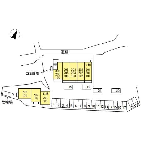 【D-room下松の駐車場】