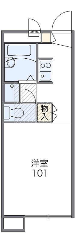 レオパレスＭの間取り