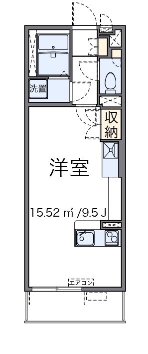 ブルーアゼリアの間取り