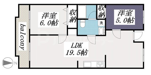 ガーデンフォレスト柏の葉キャンパスの間取り