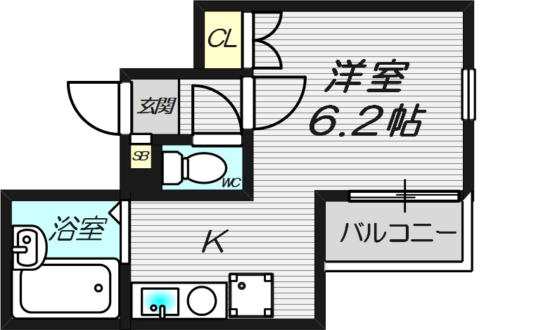 グランシャトーの間取り写真