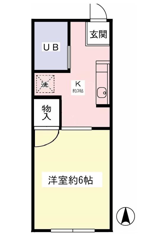 メゾンド八ヶ嶺の間取り