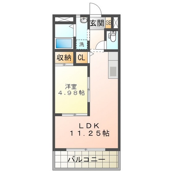 エトワール羽山の間取り