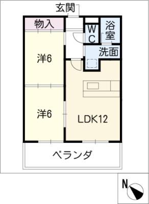 グリーンハイツ名東の間取り