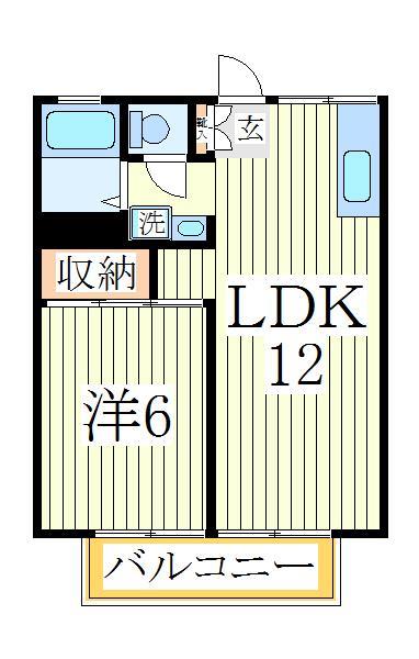 【新柏ハウスの間取り】