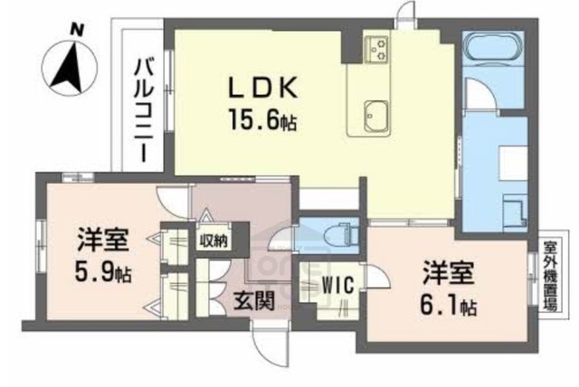 ラ　メゾン　デ　エスポワールの間取り