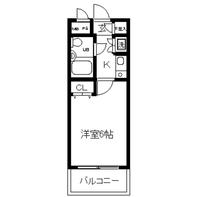 日神パレス杉田Ｂ棟の間取り