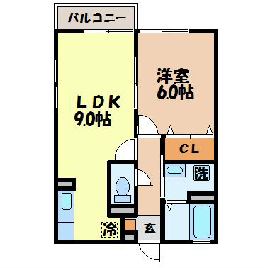 ライフステージウエストワードの間取り