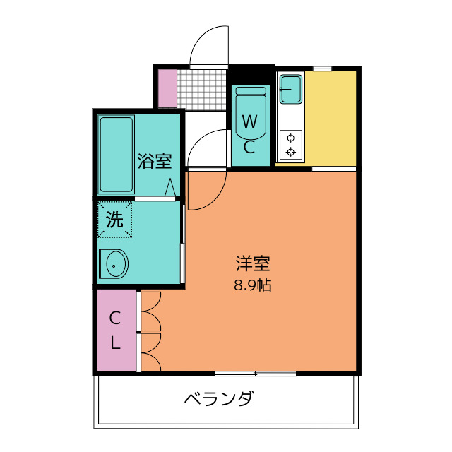 カンタービレＨＲＴの間取り