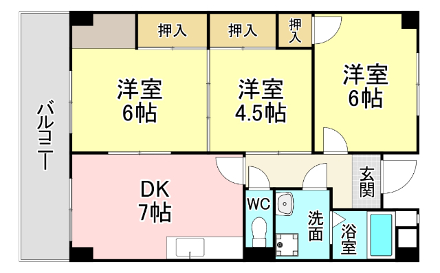 佐藤ビルの間取り