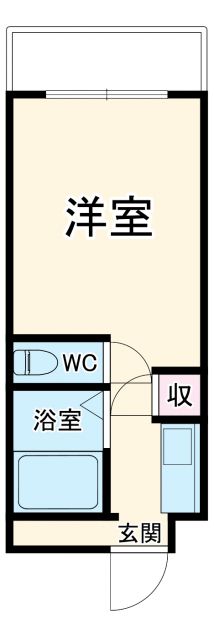 京都市中京区西ノ京壺ノ内町のマンションの間取り