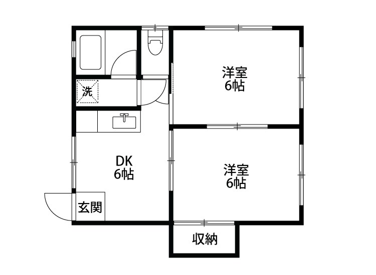 ソレイユの間取り