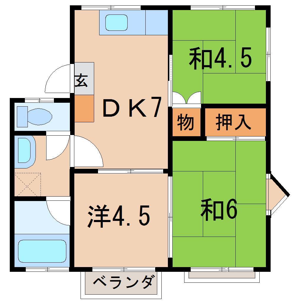 【ニューセンチュリーＣの間取り】