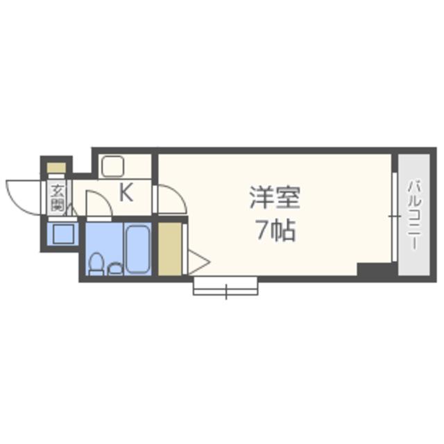 フリュウゲル２１の間取り