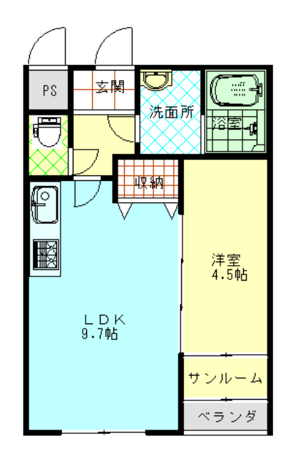 ニアステーションの間取り