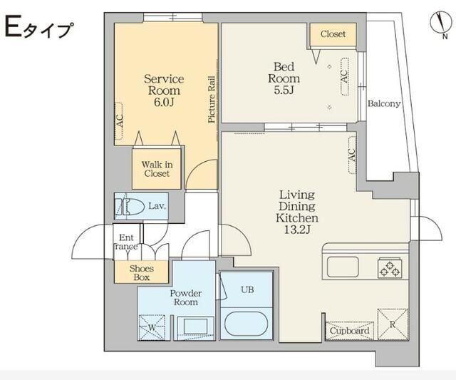 【足立区綾瀬のマンションの間取り】