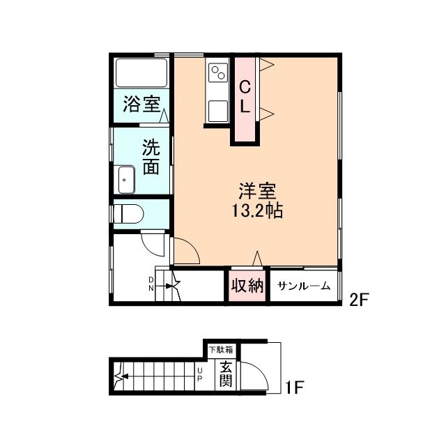 Ｄ－ＢＯＸ　スポーノの間取り