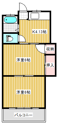 プリムローズの間取り