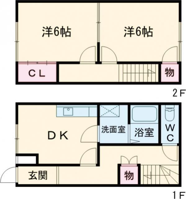 メゾンステーツの間取り