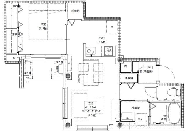 MASAMORI　BLDGの間取り