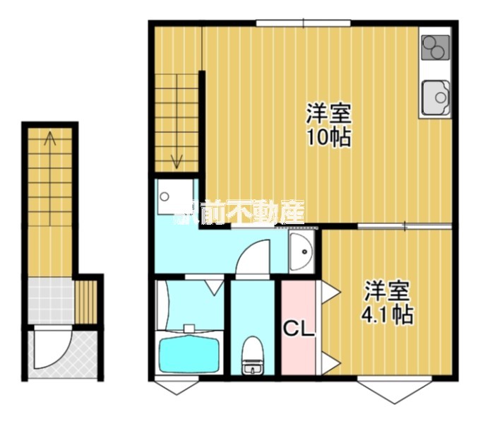 仮称）荒尾市万田新築ＡＰの間取り