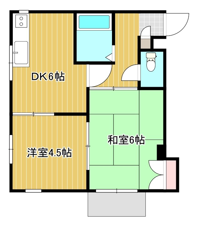 ハイツプランタンの間取り