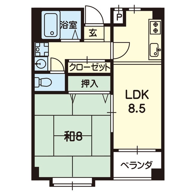 エトワール・ブルーの間取り