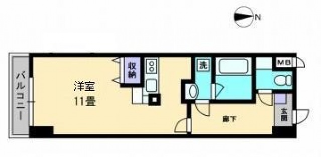 ＡＸＳ空港通の間取り