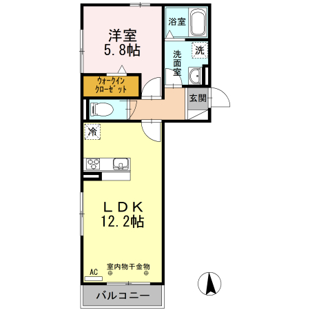 ドエルの間取り