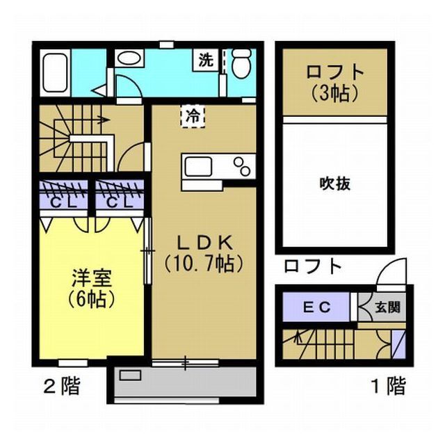 フォレストメゾン殿町の間取り