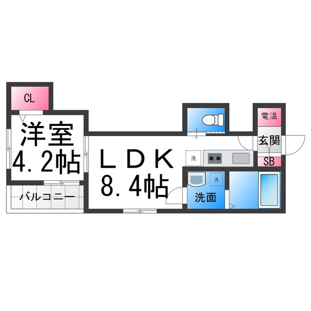 アトムハウスIII号館の間取り