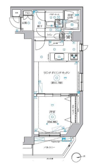 RELUXIA綾瀬の間取り