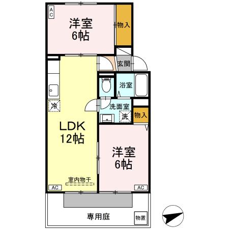 ファミールの間取り