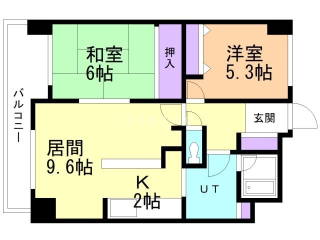 琴似パークマンションの間取り