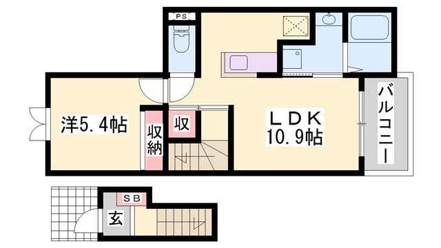 エスペランサIIの間取り