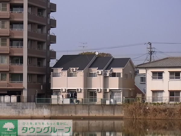 【福岡市博多区南本町のアパートの眺望】