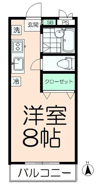 ルナパーク井上IIの間取り