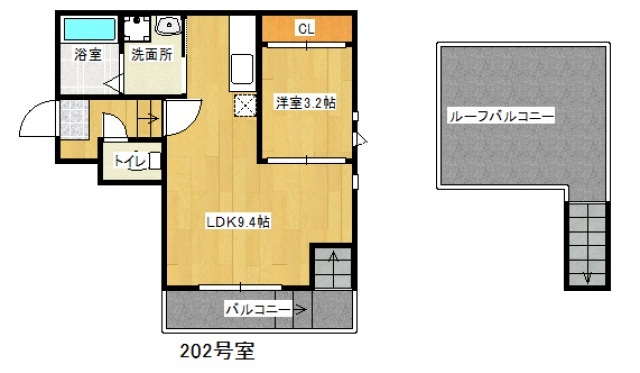 広島市西区新庄町のマンションの間取り