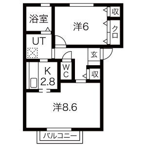 セピアコートの間取り