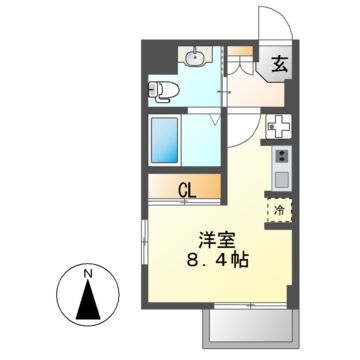 ライブコート丸の内の間取り